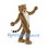 Spotted Cheetah Mascot Costume with Long Tail