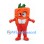 Carrot Mascot Costume with Large Front Teeth