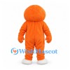 Orange Monster Mascot Costume with Yellow Nose