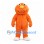 Orange Monster Mascot Costume with Yellow Nose