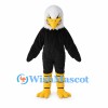 Eagle Mascot Costume with White Head and Black Wings