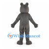 Donkey Mascot Costume in Gray with White Belly