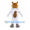 Squirrel Mascot Costume with White Astronaut Suit