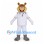 Squirrel Mascot Costume with White Astronaut Suit