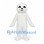 Seal Mascot Costume in White with Flipper Arms