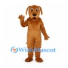 Dog Mascot Costume in Brown with Floppy Ears