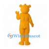 Bear Mascot Costume in Gold with White Belly