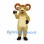 Ram Mascot Costume in Tan with Large Curled Horns
