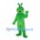 Monster Mascot Costume in Green with Long Antennae