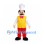 Chef Mascot Costume with Yellow Vest and Tall White Hat