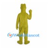 Crocodile Mascot Costume in Olive Green with Cream Belly