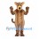 Leopard Mascot Costume in Tan with Small Dark Spots