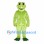 Frog Mascot Costume in Pale Green with Large Round Eyes