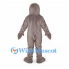Seal Mascot Costume in Gray Brown with Flipper Hands