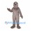 Seal Mascot Costume in Gray Brown with Flipper Hands