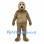 Seal Mascot Costume in Tan with Rounded Head and Muzzle