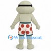 Seal Mascot Costume with Black Sunglasses and Red Polka Dot Shorts