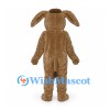 Aardvark Mascot Costume in Brown with Long Muzzle and Large Ears