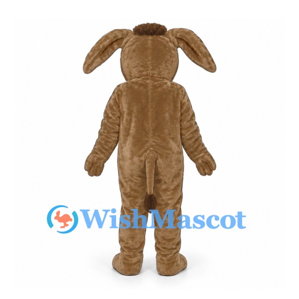 Aardvark Mascot Costume in Brown with Long Muzzle and Large Ears