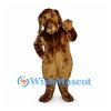 Dog Mascot Costume in Brown with Long Floppy Ears