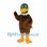 Mallard Duck Mascot Costume with Green Head and Brown Body