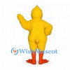 Duck Mascot Costume in Yellow with Orange Legs
