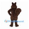 Squirrel Mascot Costume in Brown with Large Bushy Tail