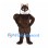 Squirrel Mascot Costume in Brown with Large Bushy Tail