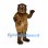Beaver Mascot Costume in Brown with Rounded Body and Flat Tail