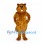 Beaver Mascot Costume in Golden Brown with Buck Teeth
