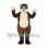 Chipmunk Mascot Costume in Brown with Cream Belly and Cheeks