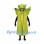 Celery Mascot Costume in Green with Tall Leaf Crown