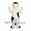 Cow Mascot Costume in Cream with Black Patches and Muzzle