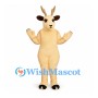 Antelope Mascot Costume in Tan with Small Branching Horns