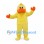 Duck Mascot Costume in Yellow with Orange Bill and Gloves