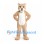 Lioness Mascot Costume in Tan with White Belly