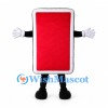 Light Switch Mascot Costume with Red Panel and White Frame