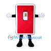 Light Switch Mascot Costume with Red Panel and White Frame