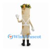 Wrap Mascot Costume with Vegetable Filling and White Apron