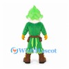 Eagle Mascot Costume in Green with Utility Belt and Brown Boots