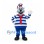 Seal Mascot Costume with Blue Striped Sailor Shirt and Red Scarf