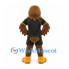 Eagle Mascot Costume with Black Sports Shirt and Shorts