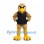 Eagle Mascot Costume in Tan with Black Sports Shirt