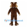 Tasmanian Devil Mascot Costume in Brown with White Belly and Large Teeth