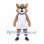 Dog Mascot Costume with Sunglasses and White Sports Uniform