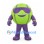 Tennis Ball Mascot Costume in Green with Purple Sunglasses