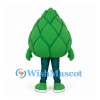 Hop Cone Mascot Costume in Green with Layered Leaf Body