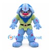 Monster Mascot Costume in Blue with Green Tunic and Belt