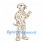 Dalmatian Dog Mascot Costume in White with Dense Black Spots