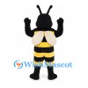 Bee Mascot Costume with Yellow Face and White Wings